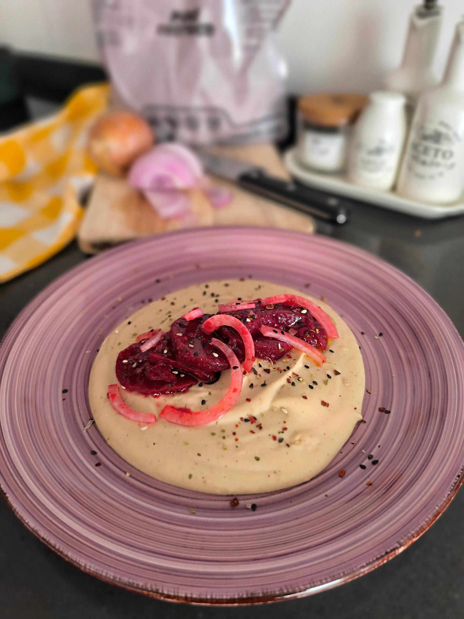Puré Proteico y Remolacha 1 Pure Proteico (Greentahr con remolacha )