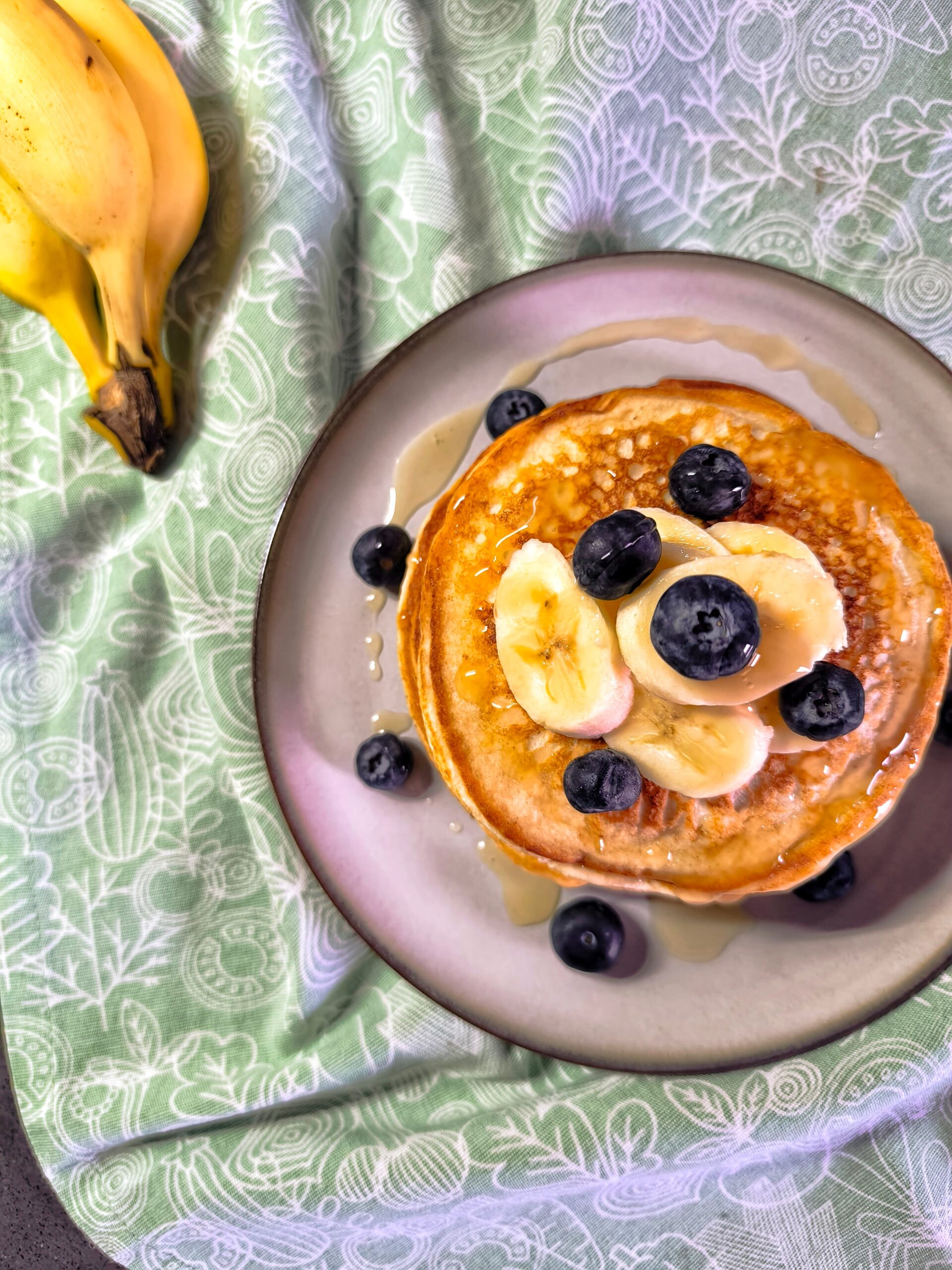Pancakes Proteicos de Banana